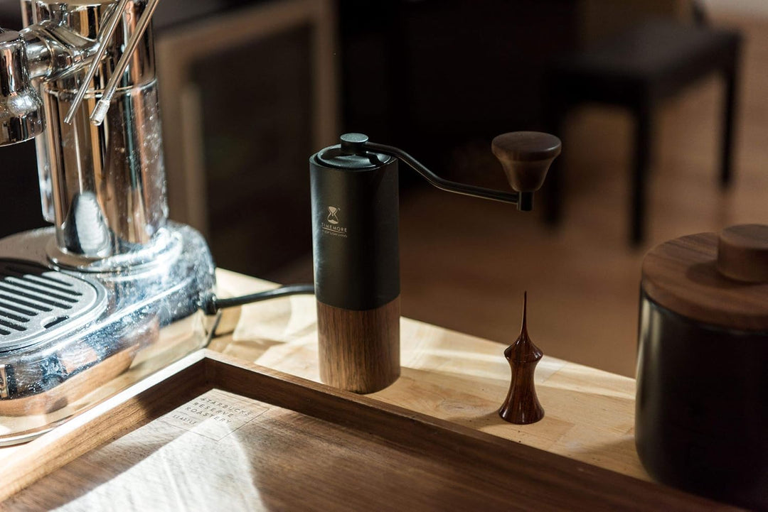 TIMEMORE Chestnut G1 Manuelle Kaffeemühle mit einstellbarer Einstellung, Unibody-Design aus Aluminiu