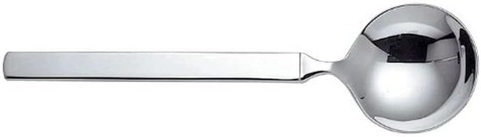 Alessi 4180/31 Dry Suppenlöffel, 6 Stück (80/31 (DE)/41), Suppe