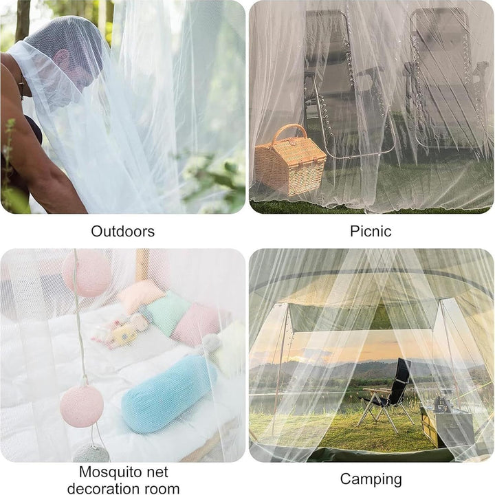 Generisch Camping Bettnetz Einfach Zu Installierende Transparente Barriere | Bett-Schlafnetz für Erw