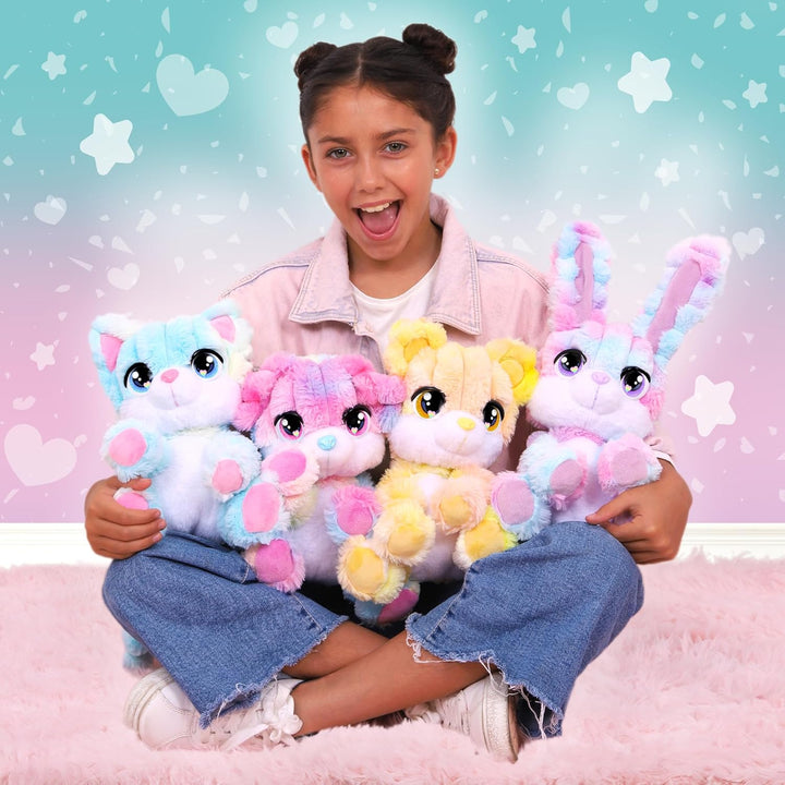COTTON CUTIES, Überraschungs-Kuscheltiere, Zuckersüsse duftende Plüschtiere, die wie Zuckerwatte Aus