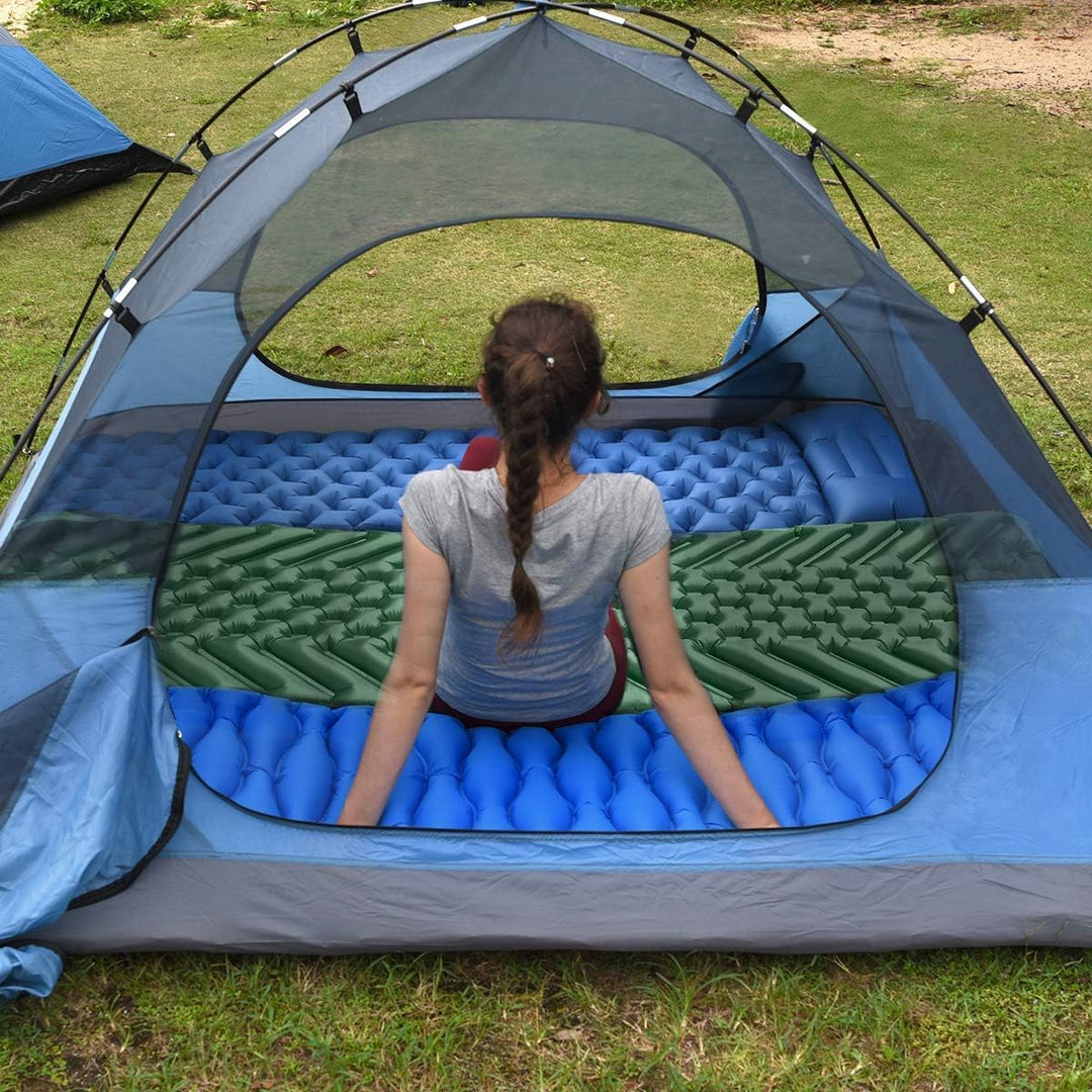 Isomatte Camping Outdoor Ultraleicht Camping Isomatte Aufblasbare, wasserdichte Faltbar Luftmatratze