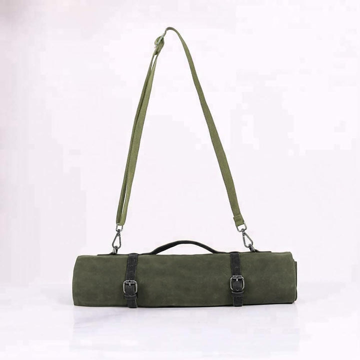 HJSSAA Messertasche,Profi Kochmesser Koffer,Messertasche Kochmesser mit 11 Schlitzen,Grosse Kochmess