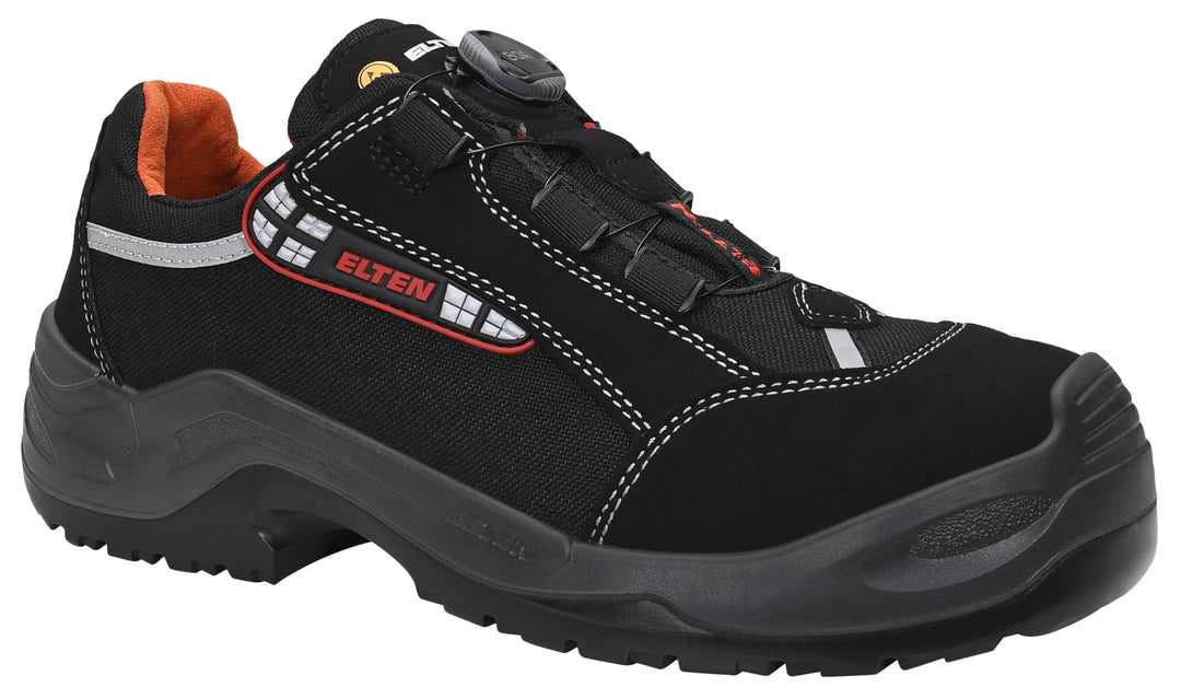 ELTEN Sicherheitsschuhe SENEX BOA ESD S3, Damen und Herren, Textil, Aluminiumkappe (leichter als Sta
