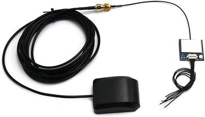 Iegefirm GNSS -232 NMEA-0183 GPS GLONASS Doppel-Modul mit GPS-Antenne GLONASS extern 4 m Flash BN-28