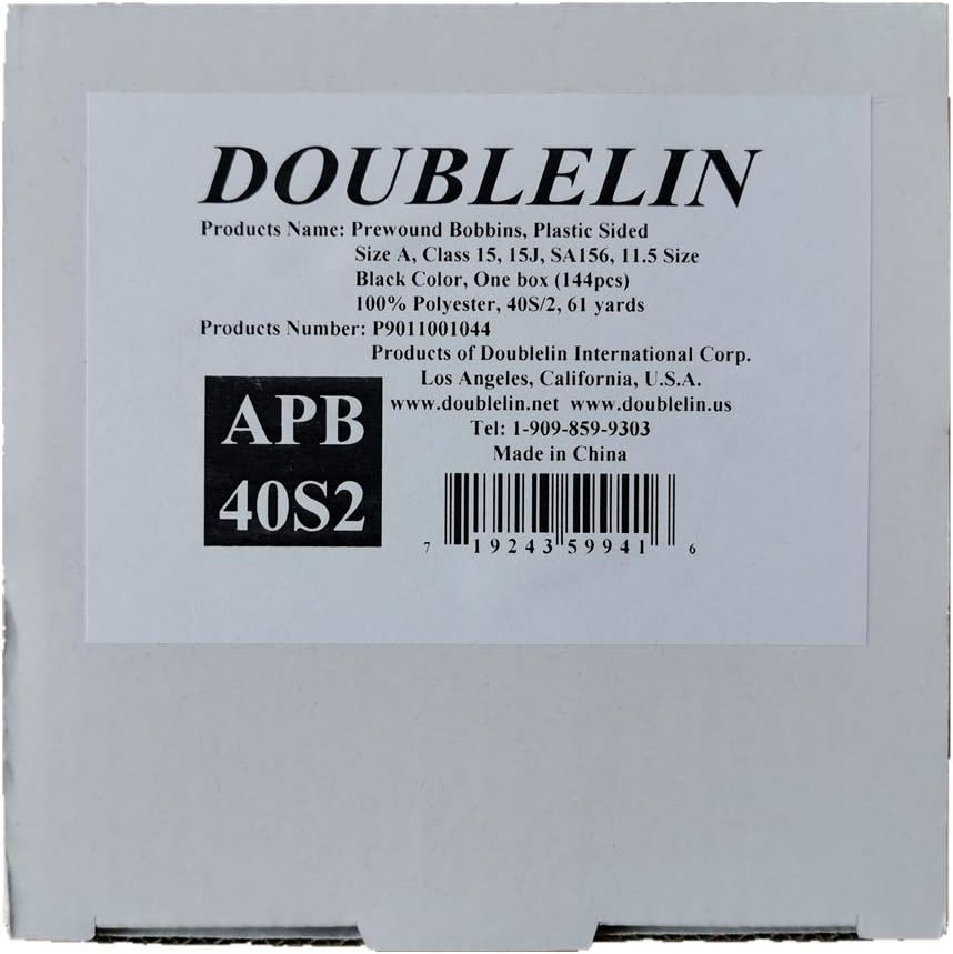 DOUBLELIN vorgewickelte Spulen, Kunststoffseiten, Grösse A/Stil A, Klasse 15, 15J, SA156, Grösse 11,
