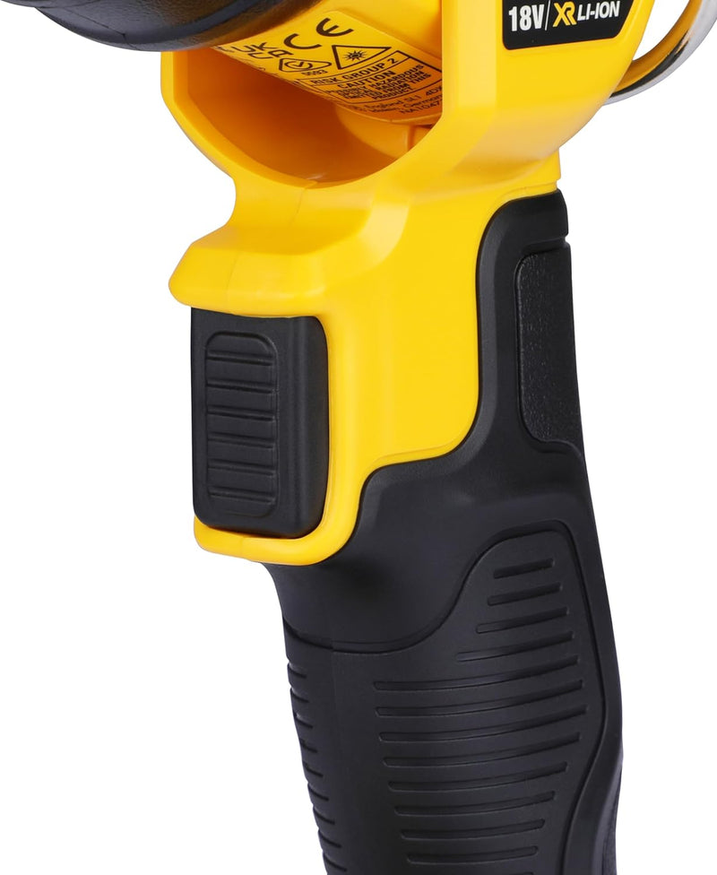 Dewalt 18 Volt Akku-LED-Leuchte DCL040 (für alle 18 Volt XR und XR Flexvolt Akkus, 90° vertikal schw