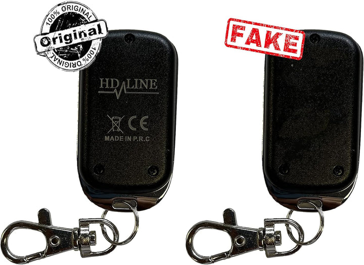 5X HD-LINE Garagentoröffner Fernbedienung Remote Control Handsender 433MHz, 5