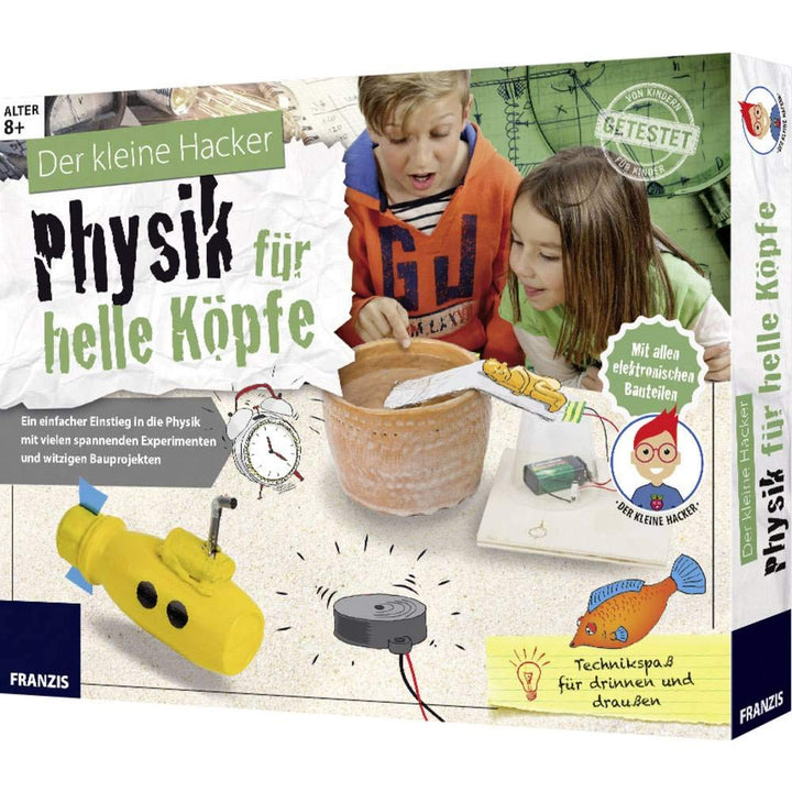 FRANZIS Der kleine Hacker: Physik für helle Köpfe | Spannende Experimente und witzige Bauprojekte fü