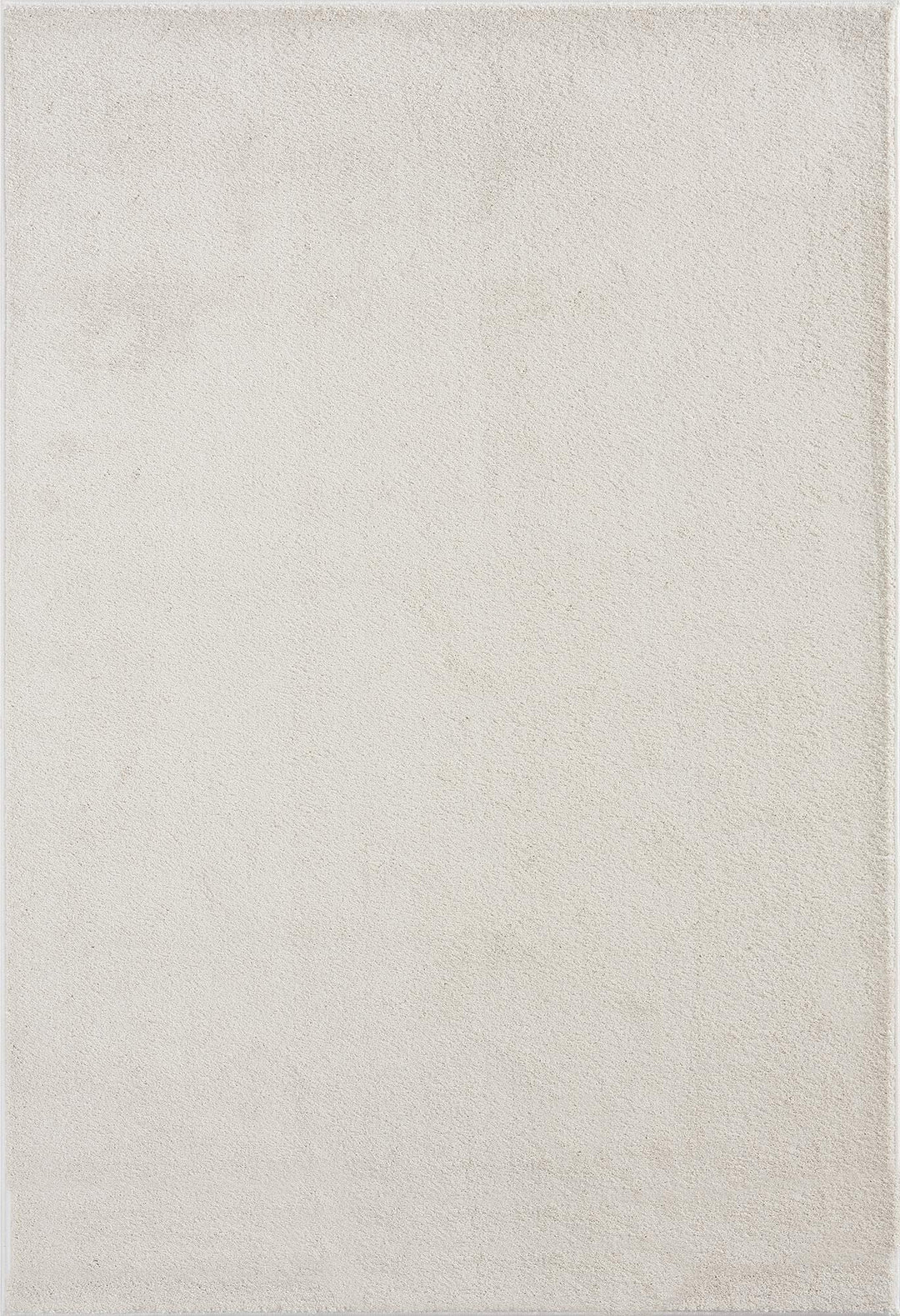 Mia´s Teppiche Emma Wohnzimmer Teppich, Kurzflor, 60x110 cm, Creme Rechteckig Creme 60x110 cm, Recht