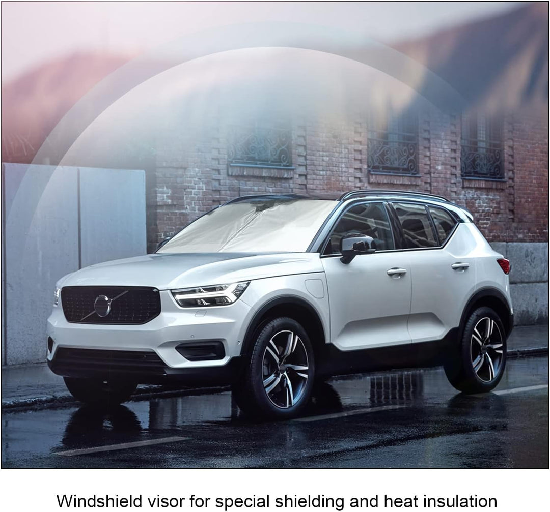 BIXUAN XC40 C40 2024 Sonnenschutz kompatibel mit Volvo XC40 2018-2023 2024 2025 Windschutzscheibe fü