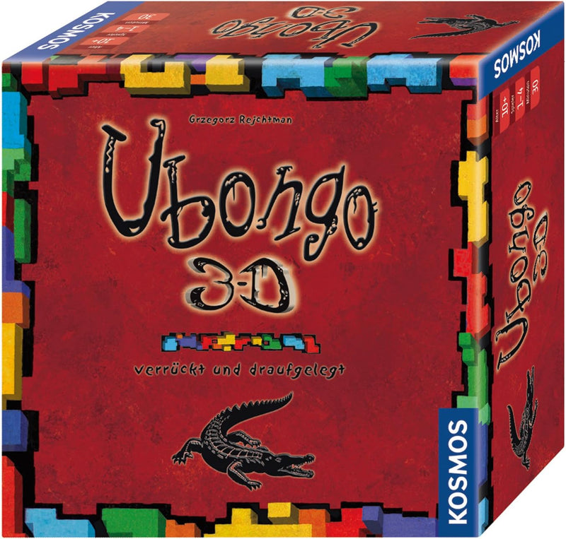 Kosmos 6908470 690847 Ubongo 3D Brettspiel, White