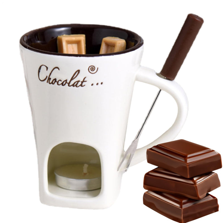 Keramik Schokoladenfondue Tasse, 130 Ml Keramik Schokoladenfondue Becher, Becher Zum Schmelzen Von S