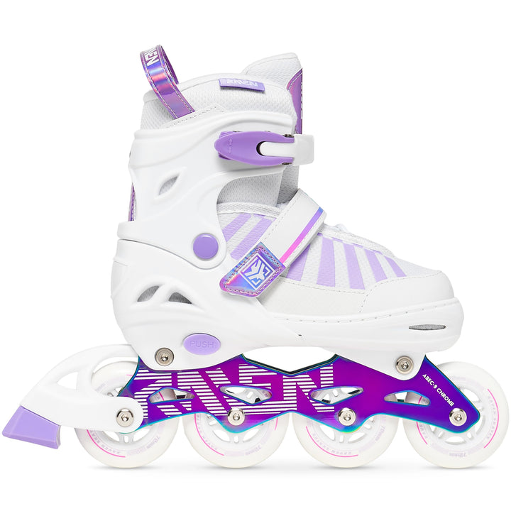 RAVEN Inline Skates Inliner für Kinder und Erwachsene OPTIONAL 2in1 mit Schlittschuhen verstellbar O
