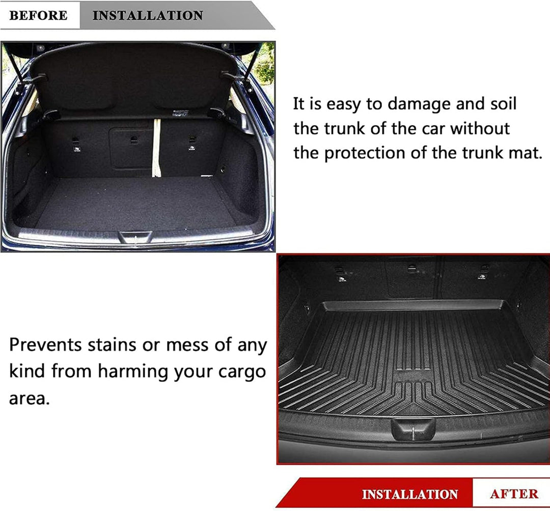 Psler Auto Allwetter Wasserdicht Protector Pad Hinten Cargo Liner Trunk Kofferraummatte für GLA 2015