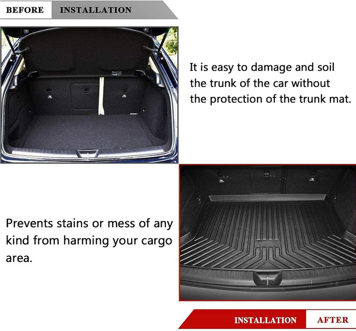 Psler Auto Allwetter Wasserdicht Protector Pad Hinten Cargo Liner Trunk Kofferraummatte für GLA 2015