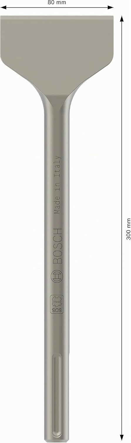 Bosch Professional 1618601019 Fliesenmeissel SDS-max , 300 X 80 mm