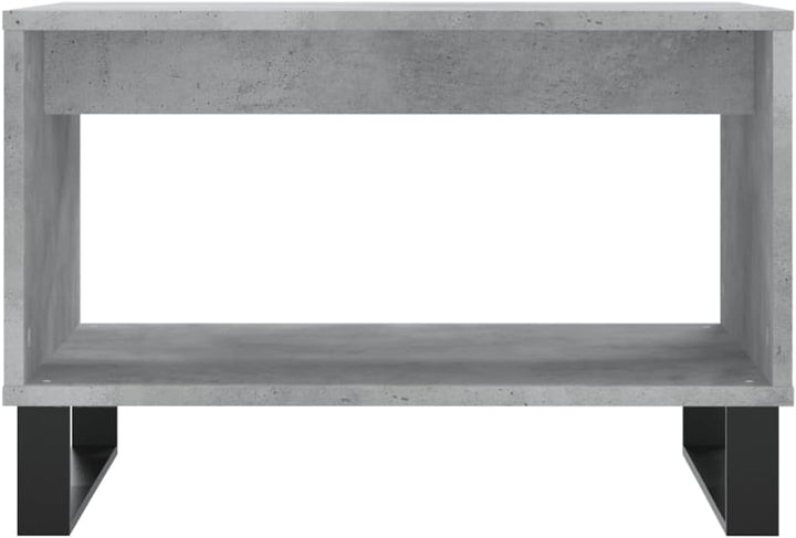 vidaXL Couchtisch Betongrau 60x50x40 cm Holzwerkstoff, Betongrau