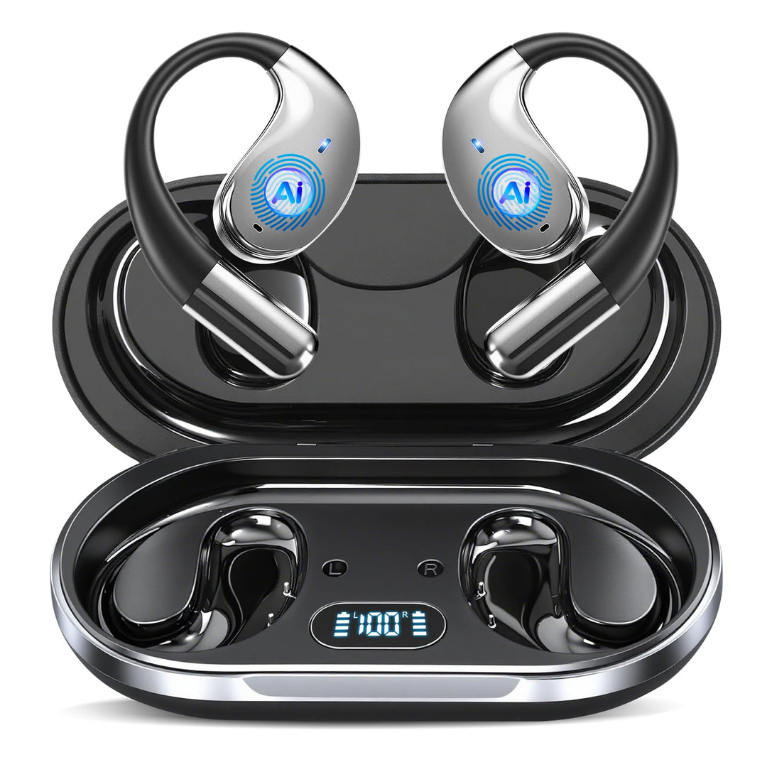 AI Kopfhörer Übersetzer 3-in-1, Bluetooth 5.4 Echtzeit Sprachübersetzer Kopfhörer 164 Sprachen & 7 M