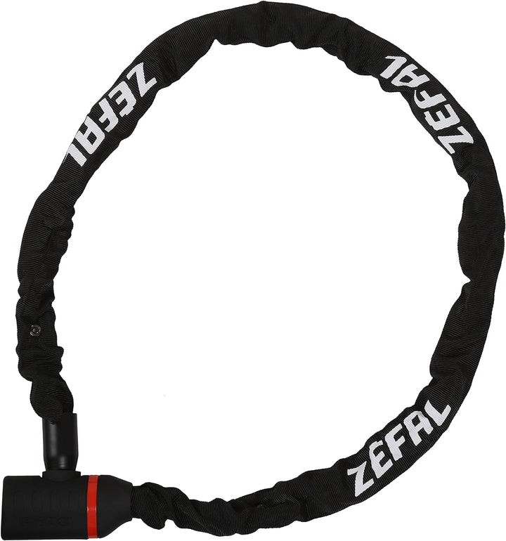 Kettenschloss ZEFAL K-TRAZ M14 (8 mm x 80 cm) Schwarz, Schwarz