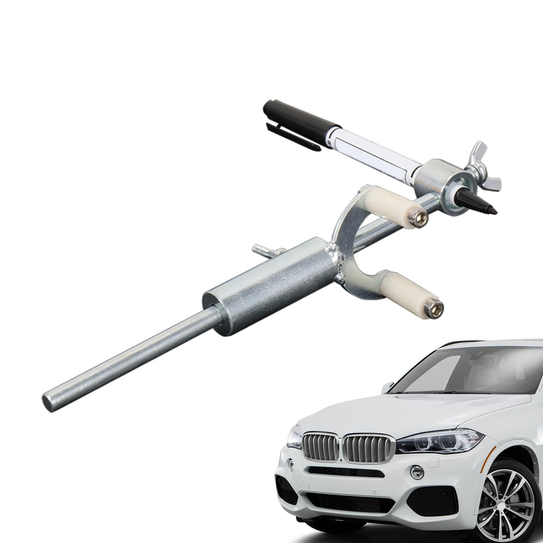 Parallelanreisser für Autoräder, Augenbrauenmarkierungswerkzeug, Radlauf-Markierer, Auto-Dellen-Repa