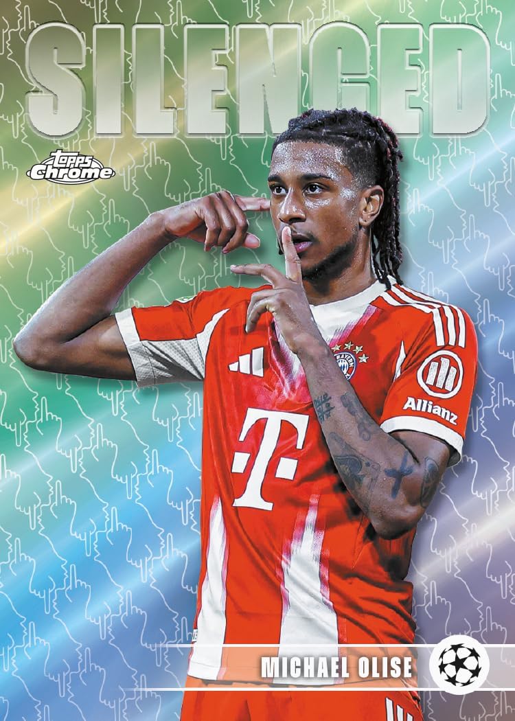 Topps Chrome® UEFA Club Competitions 2025-26 - Value Box (enthält 7 Packungen pro Box, 4 Karten pro