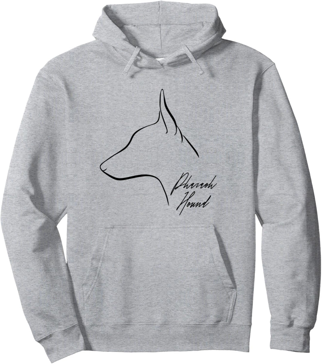 Pharaoh Hound Profil Windhund Hunderasse Hund Hunde Pullover Hoodie
