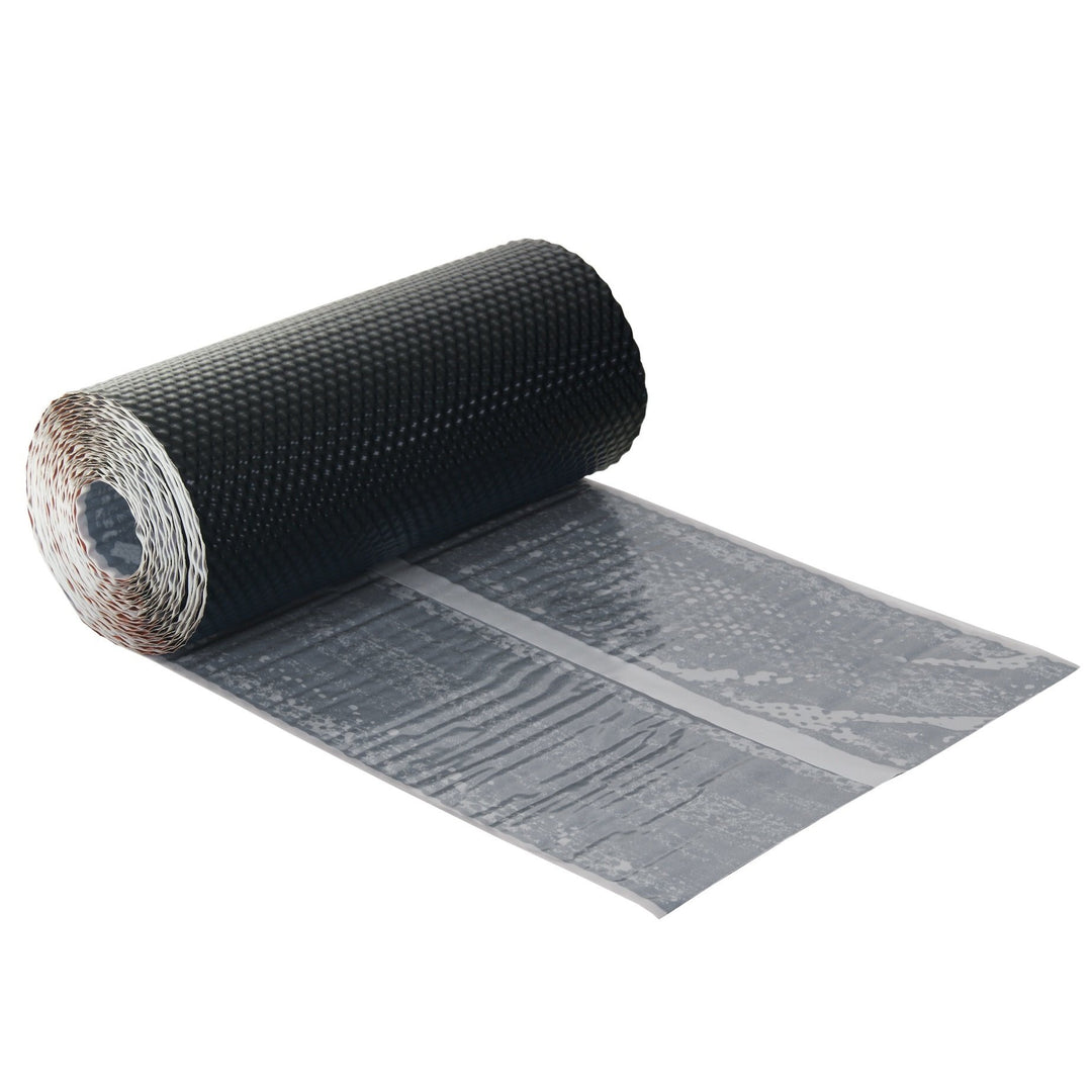 Stabilo Kaminanschlussband - 300mm x 5m - Schwarz | Wandanschlussband | für Dach Kamin Wand Schornst
