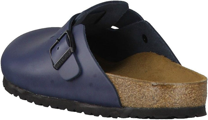 BIRKENSTOCK Herren Clogs Boston ESD 41 EU Schmal Blau, 41 EU Schmal Blau