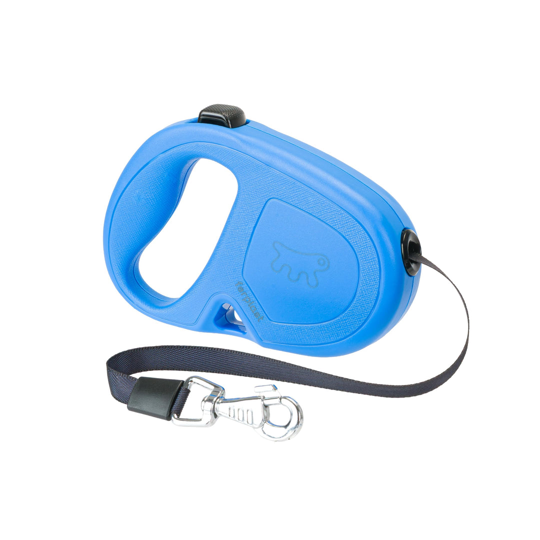 Ferplast Hundeleine Flippy ONE, Rollleine mittelgrosse Hunde bis 25 kg. Ausziehbares Gurtband max. 5