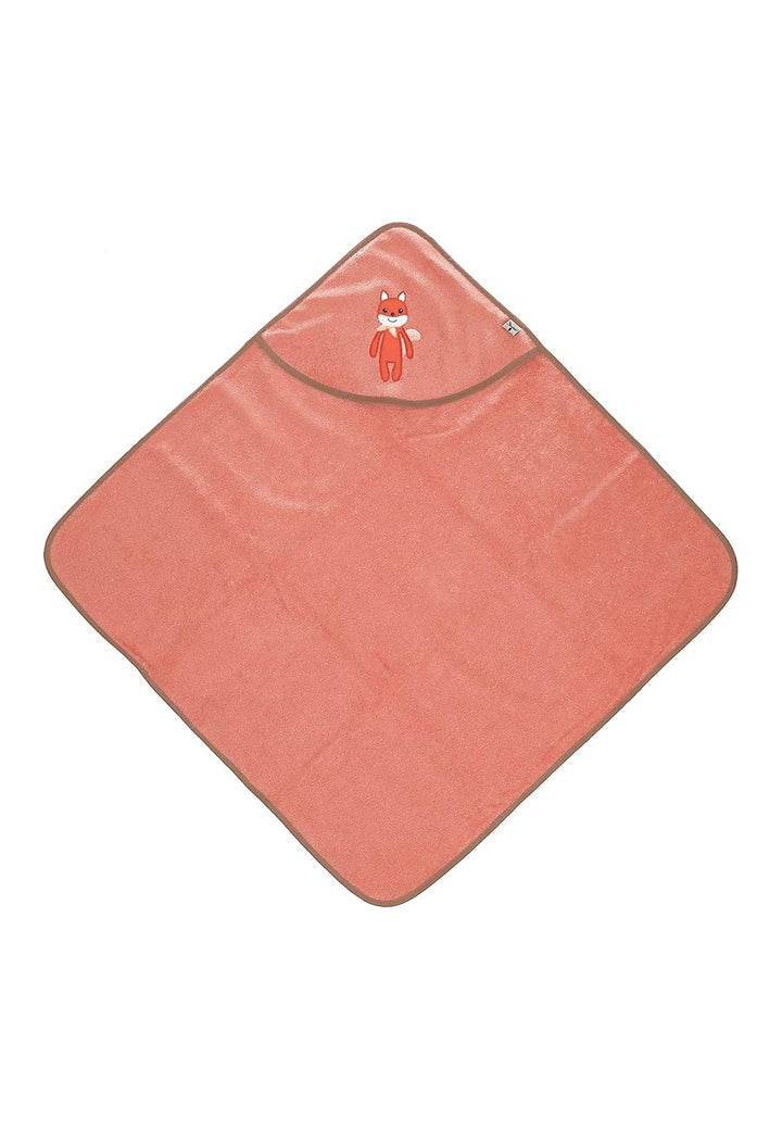 Sterntaler Baby Mädchen Badetuch Baby GOTS Enna Uni - Badeponcho Baby, Kapuzenhandtuch, Badehandtuch