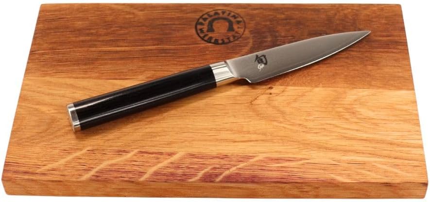 KAI Shun Classic Geschenkset DM-0700 – Officemesser 9 cm ultrascharf aus Damaststahl + handgefertigt