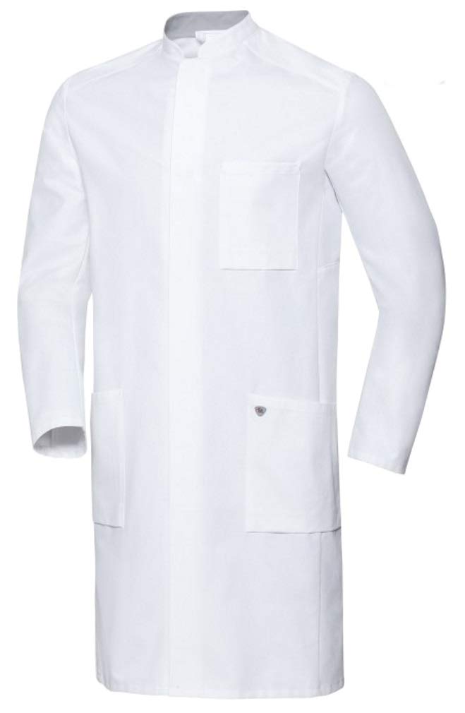 BP 1751-130-0021-52l Arztkittel für Männer, Langarm, Arm-Lift-System, 205,00 g/m² Reine Baumwolle, w
