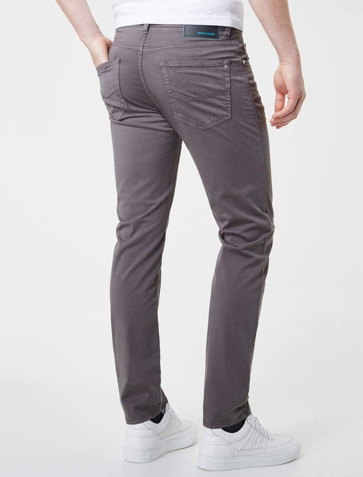 Pierre Cardin Herren Lyon Tapered Hose 33W / 36L Grau
