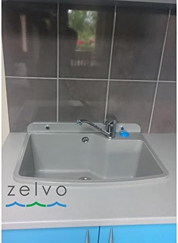 Ausgussbecken gross 45 l weiss Maximus 00475 inkl. Zubehör