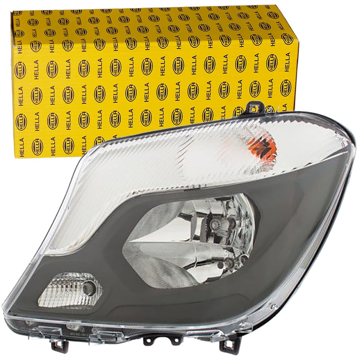 HELLA 1EJ 011 030-141 Halogen-Hauptscheinwerfer - rechts - für u.a. Mercedes-Benz Sprinter 3,5-T Box