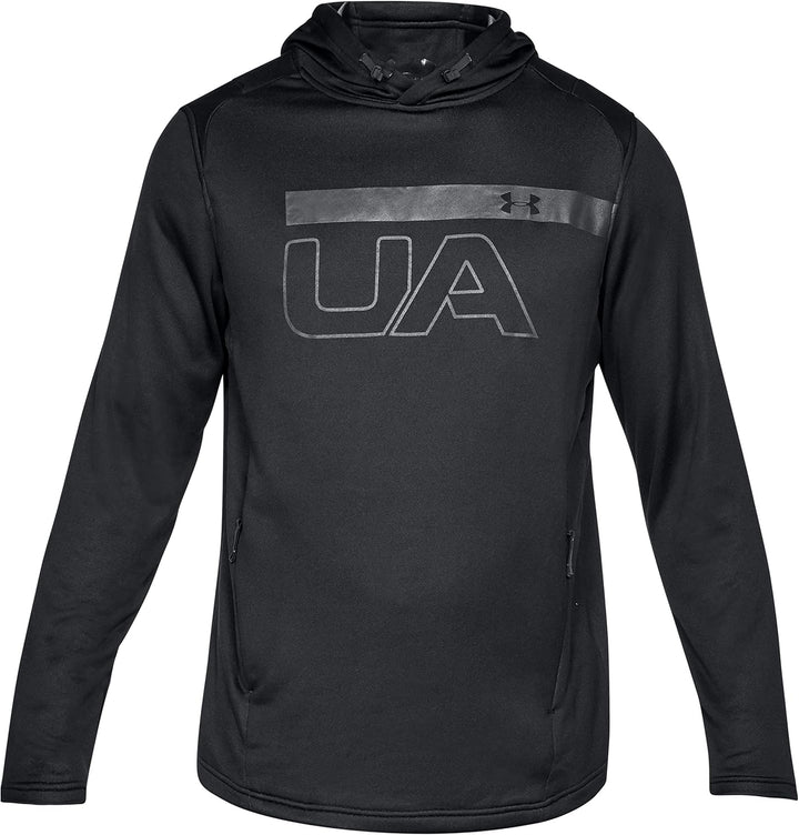 Under Armour Herren Tech Terry Po Graphic Hoodie Oberteil XS Schwarz (1), XS Schwarz (1)