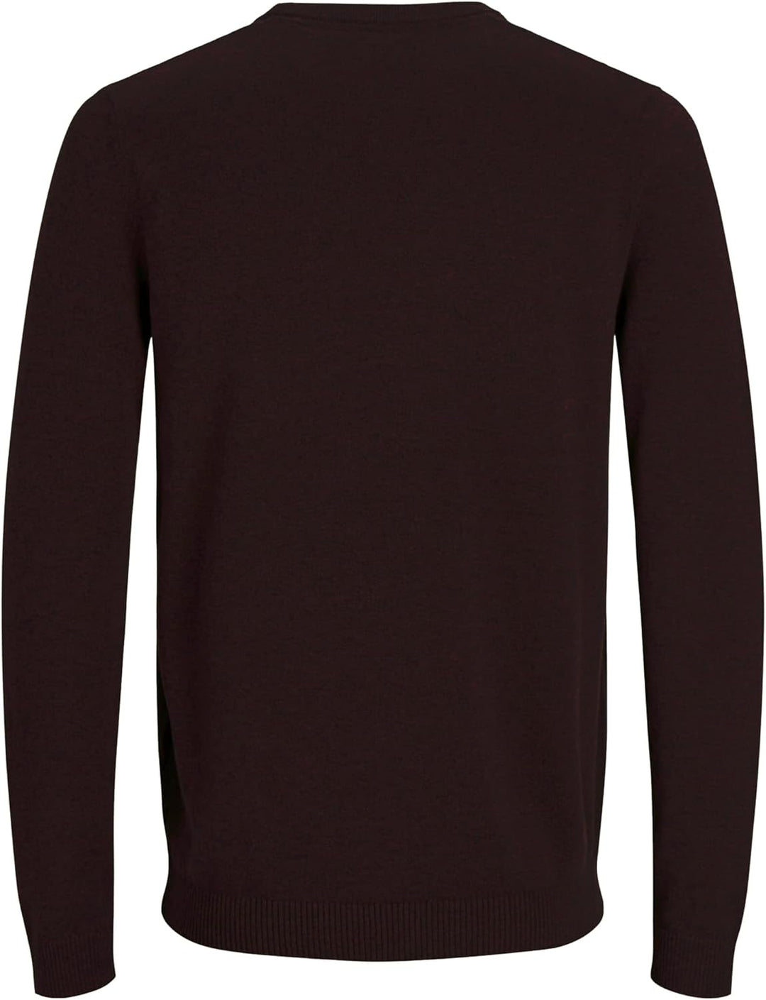 JACK & JONES Male Strickpullover Einfarbig Strickpullover M Braun (Mulch), M Braun (Mulch)