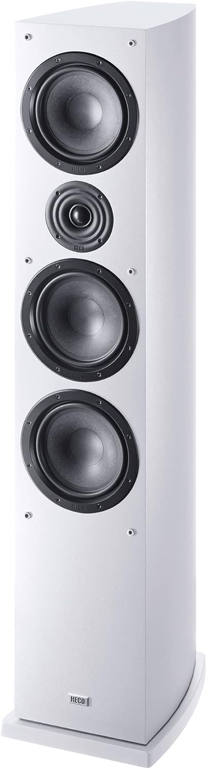 Victa Elite 702, HiFi-Standlautsprecher, 1 Stück, Weiss Black, Black