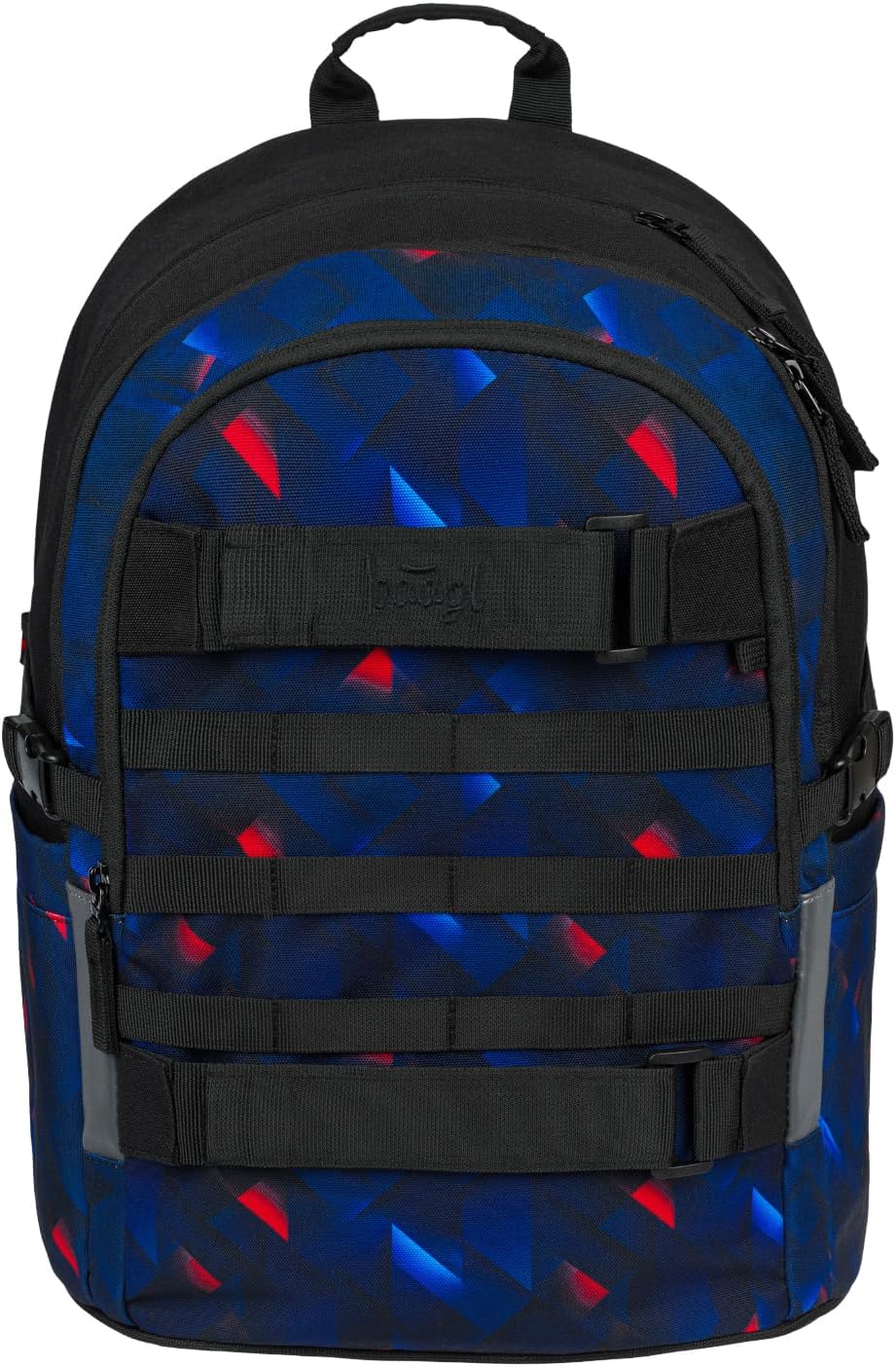 Baagl Schulrucksack für Jungen Mädchen Teenager - Skateboard Rucksack - Kinderrucksack mit Laptopfac