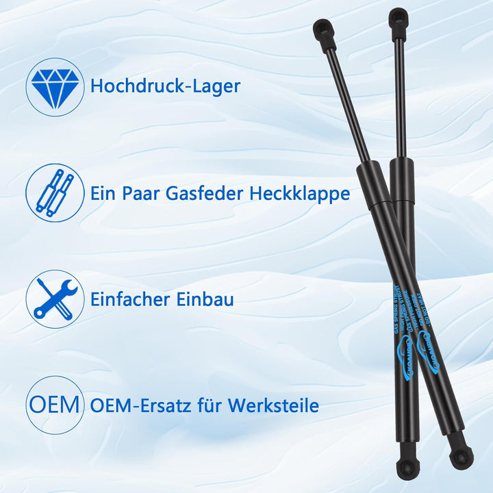 2Pcs Heckklappendämpfer für BMW 3er E90 316 318 320 323 325 330 Limousine 2004-2011 für BMW 3er E92