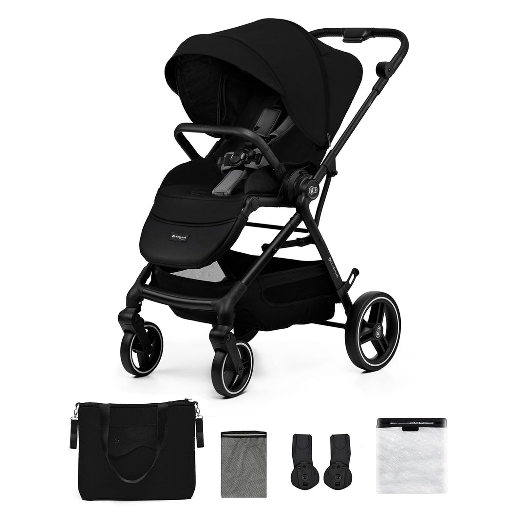 Kinderkraft YOXI Kinderwagen, buggy von Geburt bis 22 kg, Einfach Zusammenklappe, Undurchdringlichen