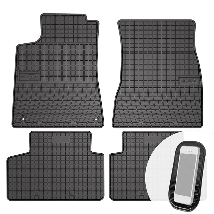 Gummimatten Auto Fussmatten Gummi Automatten Passgenau 4-teilig Set - passend für Mercedes-Benz GLB