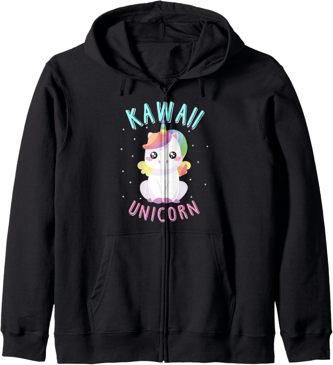 Cool Kawaii Unicorn - Japanese Anime Manga Chibi Animal Love Kapuzenjacke