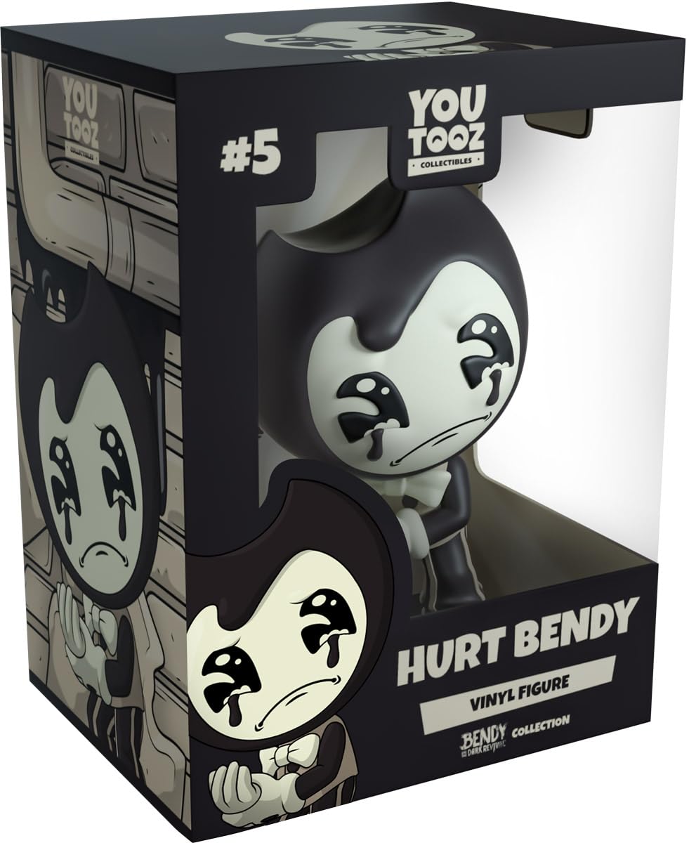Youtooz - Bendy and The Dark Revival - Hurt Bendy, Schwarz Modern, Modern