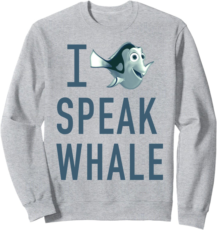 Disney Pixar Finding Dory I Speak Whale Sweatshirt