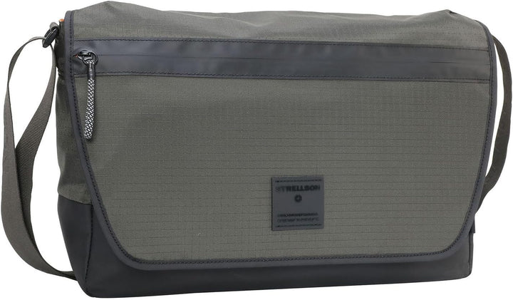 Strellson - herren messenger northwood rs dorian - Umhängetasche - Laptop Bag Farbe:grün / Material: