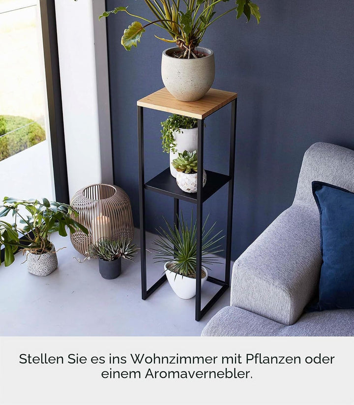Yamazaki Tower Beistelltisch, Schwarz, One Size Schwarz One Size, Schwarz One Size