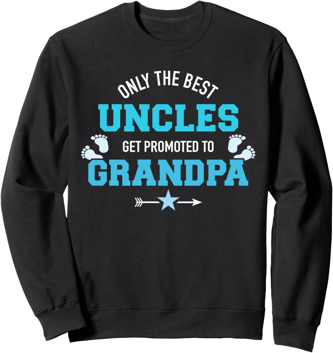 Besten Onkel werden zum Opa befördert Sweatshirt