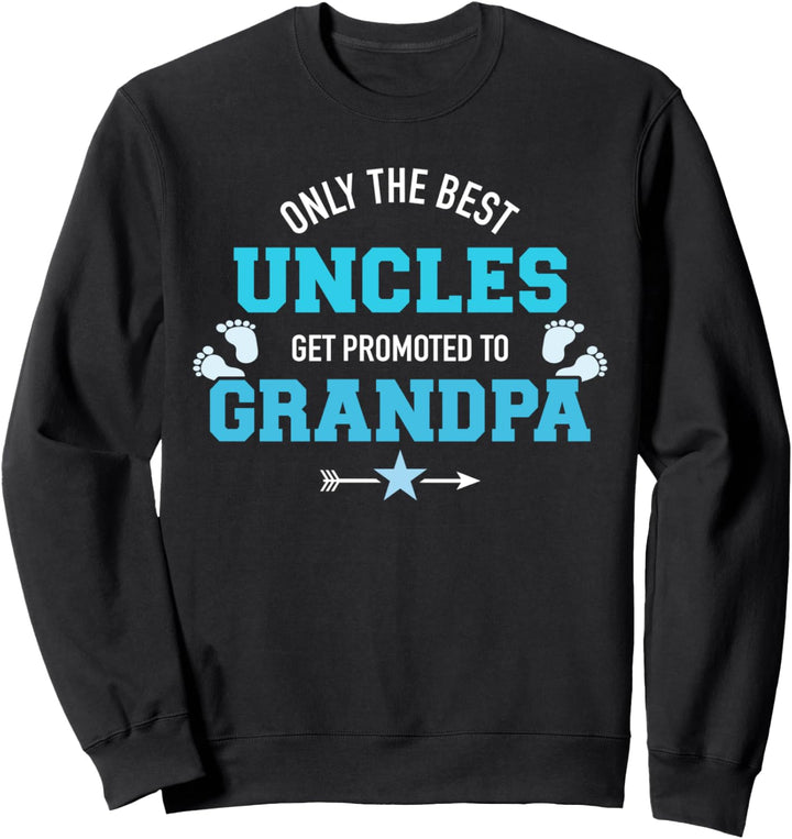 Besten Onkel werden zum Opa befördert Sweatshirt