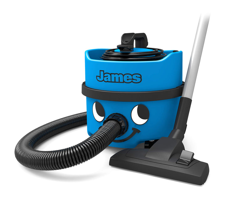 Numatic 900140/JVP180-11 Boden-Staubsauger James (620 Watt, 72db), Blau Single, Single